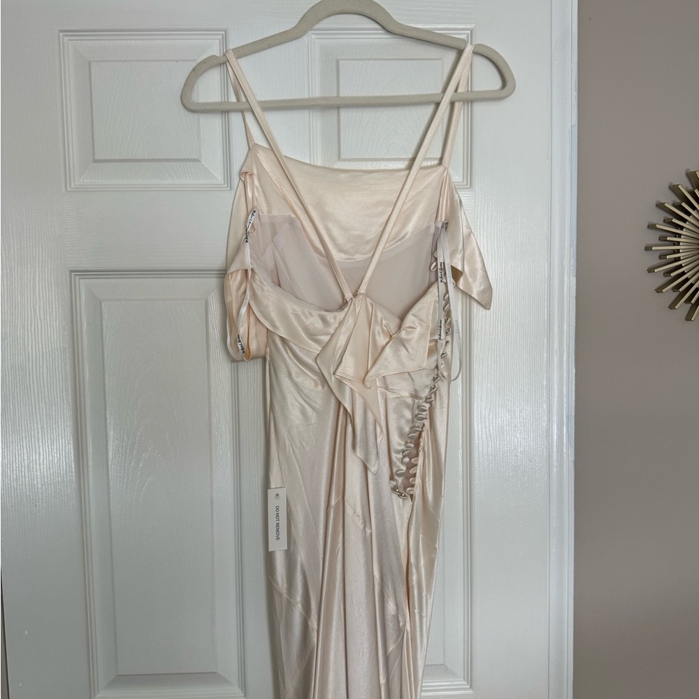 For Love And Lemons Elegant White Maxi Dress - Picture 3 of 4